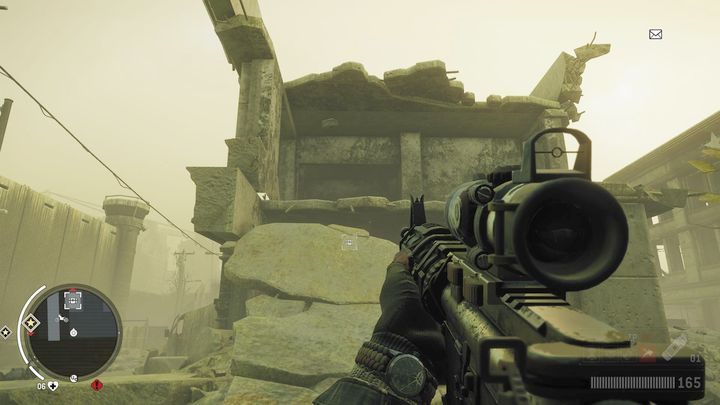 Wejście do dziewiątego magazynu znajdziesz w zachodniej części budynku - Czerwona strefa Lombard | Magazyny i zlecenia - Homefront: The Revolution - poradnik do gry