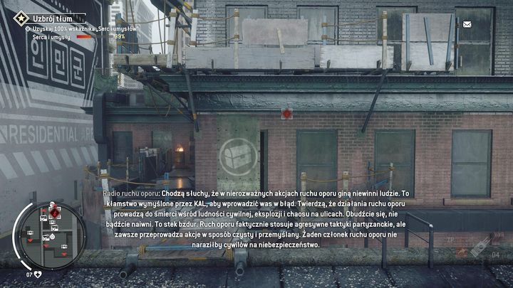 Piąty magazyn można znaleźć po drodze do punktu kluczowego Nora Mickeya - Zakazana strefa | Magazyny i zlecenia - Homefront: The Revolution - poradnik do gry