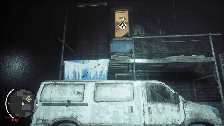 Po przejściu przez główną ulicę skieruj się do oznaczonego domu, a zastaniesz widok pokazany na obrazku - Głos wolności | Opis przejścia Homefront The Revolution - Homefront: The Revolution - poradnik do gry