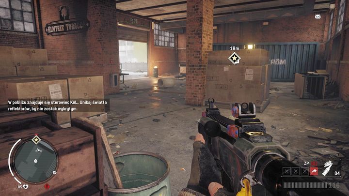 Po zakończeniu poprzedniej misji, podejdź do niebieskiego kontenera, w którym ukryty został motor - Hakowanko | Opis przejścia Homefront The Revolution - Homefront: The Revolution - poradnik do gry