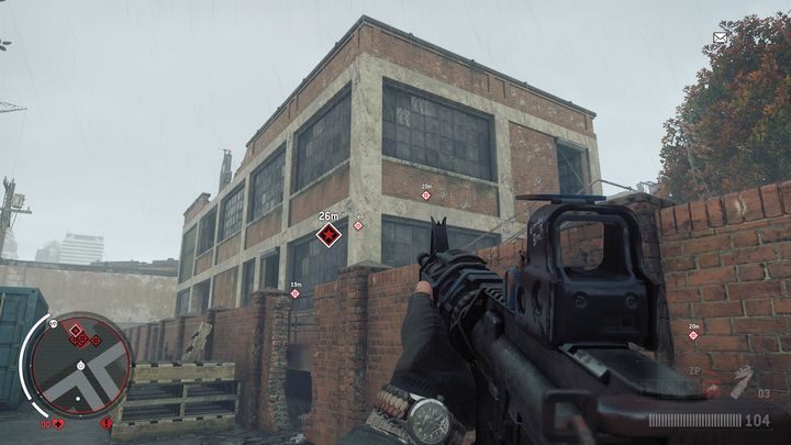 Po dotarciu na miejsce będziesz musiał rozprawić się z krążącymi tam patrolami KAL - Czerwona strefa Elmtree | Punkty kluczowe - Homefront: The Revolution - poradnik do gry