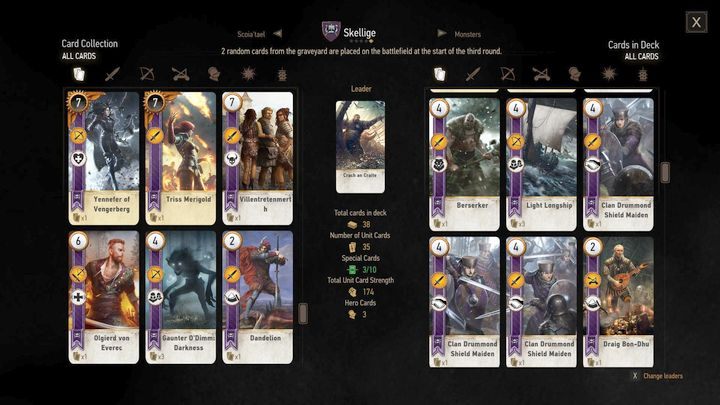 Talia Skellige. - Talia kart Skellige | Nowości w dodatku Krew i wino - Wiedźmin 3: Krew i wino - poradnik do gry