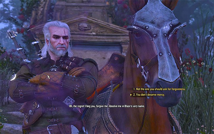 Moment podjęcia decyzji w sprawie dalszych losów Marcella - O czym szepczą grzyby | Kontrakty wiedźmińskie i poszukiwania skarbów - Wiedźmin 3: Krew i wino - poradnik do gry