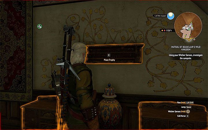Półka na trofea - Własna posiadłość | Nowości w dodatku Krew i wino - Wiedźmin 3: Krew i wino - poradnik do gry