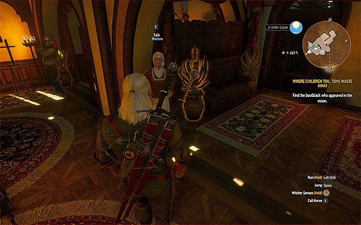 Marlenę odnajdziesz w jednym z głównych pomieszczeń budynku winnicy - Pozostałe zadania | Zadania poboczne Wiedźmin Krew i Wino - Wiedźmin 3: Krew i wino - poradnik do gry
