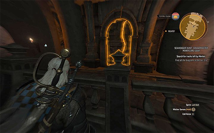 Zburz osłabiony fragment ściany wewnątrz świątyni - Pozostałe zadania | Zadania poboczne Wiedźmin Krew i Wino - Wiedźmin 3: Krew i wino - poradnik do gry