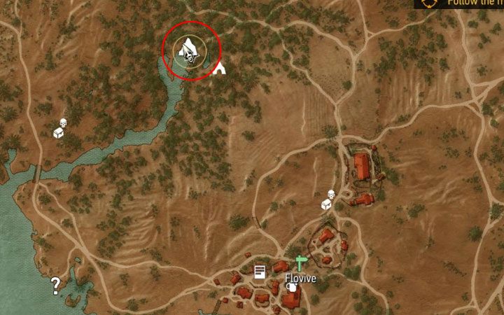 Zlokalizuj z pomocną wiedźmińskich zmysłów ślady potwora, które mają zupełnie inny kształt od śladów ludzkich stóp - Zlecenie - monstrum z Tufo - kontrakt na szarleja | Kontrakty wiedźmińskie i poszukiwania skarbów - Wiedźmin 3: Krew i wino - poradnik do gry