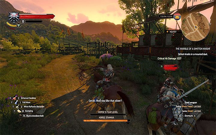 2 - Pieśń rycerskiego serca - quest turnieju rycerskiego | Zadania poboczne - Wiedźmin 3: Krew i wino - poradnik do gry