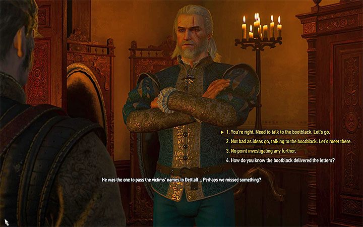 Możesz od razu udać się na spotkanie z pucybutem, odłożyć sobie to na później lub pominąć całkowicie ten krok - Ceremonia | Główne zadania | Solucja Wiedźmin Krew i Wino - Wiedźmin 3: Krew i wino - poradnik do gry