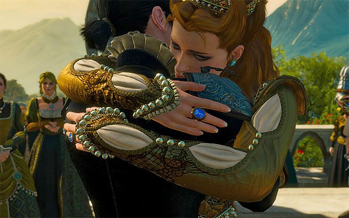 Dobre zakończenie - siostry postanowiły się pogodzić - Ceremonia | Główne zadania | Solucja Wiedźmin Krew i Wino - Wiedźmin 3: Krew i wino - poradnik do gry