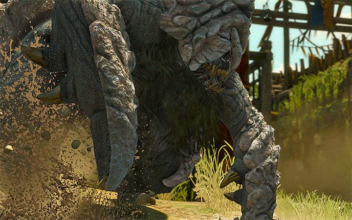 Z szarlejem walczy się na arenie - Przeciwnicy z głównych zadań | Pojedynki z trudnymi przeciwnikami - Wiedźmin 3: Krew i wino - poradnik do gry