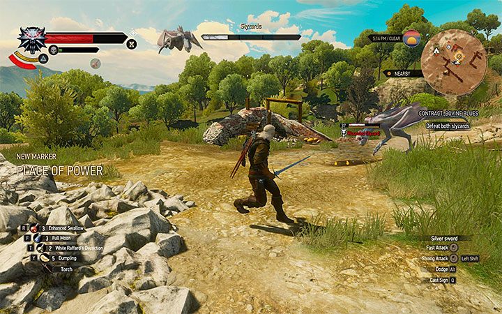 Młodego oszluzga łatwiej jest zabić - Przeciwnicy z pobocznych zadań i kontraktów wiedźmińskich | Pojedynki z trudnymi przeciwnikami - Wiedźmin 3: Krew i wino - poradnik do gry