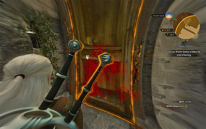 Drzwi, za którymi ukrywa się Durand - Rekonstrukcja | Zadania poboczne Wiedźmin Krew i Wino - Wiedźmin 3: Krew i wino - poradnik do gry