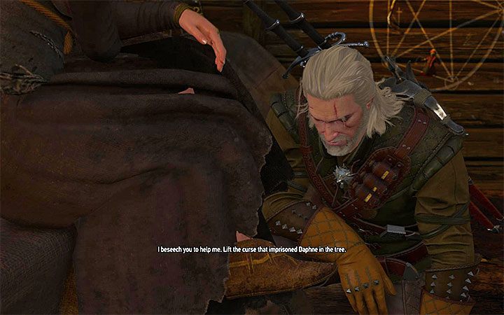 Musisz uklęknąć - O damie i jej rycerzu - quest dziewczyny zaklętej w drzewie | Zadania poboczne - Wiedźmin 3: Krew i wino - poradnik do gry