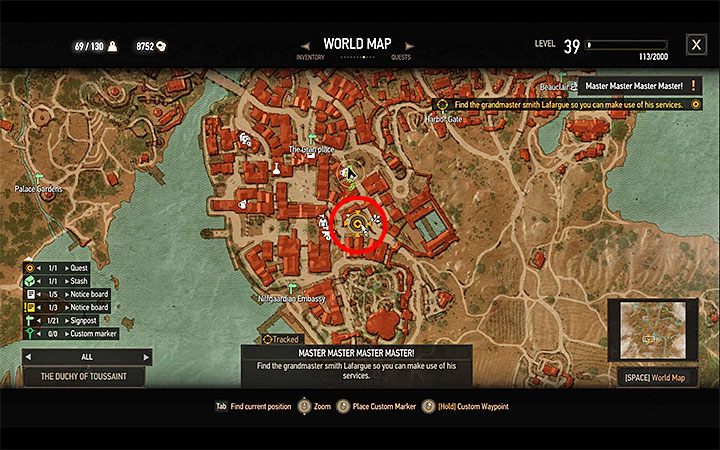 1 - Podstawowe informacje | Arcymistrzowski wiedźmiński rynsztunek | Wiedźmin - Wiedźmin 3: Krew i wino - poradnik do gry