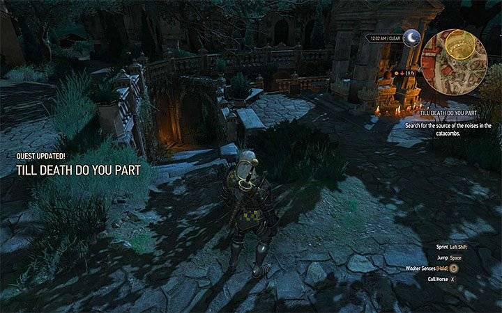 Zejście do katakumb - Wieczne Odpoczywanie | Zadania poboczne Wiedźmin Krew i Wino - Wiedźmin 3: Krew i wino - poradnik do gry