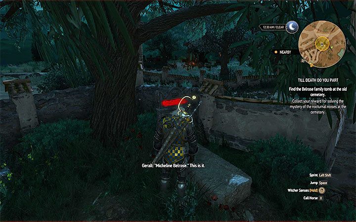 Jeśli chcesz pomóc Louisowi to podejdź do urny z prochami Margot (Urn with ashes of Margot de Corentin) i zabierz ją - Wieczne Odpoczywanie | Zadania poboczne Wiedźmin Krew i Wino - Wiedźmin 3: Krew i wino - poradnik do gry