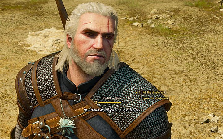 Możesz dobić szarleja lub pozwolić mu dalej żyć - Bestia z Toussaint | Główne zadania | Solucja Wiedźmin Krew i Wino - Wiedźmin 3: Krew i wino - poradnik do gry