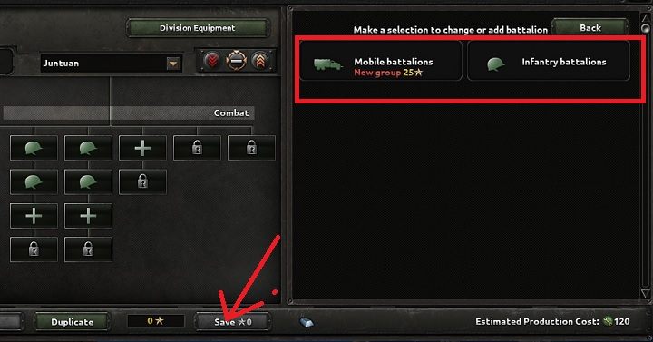 Po wybraniu jednego z plusów widocznych na poprzednim obrazku, powinieneś zauważyć powyższe okno - 10 prostych kroków dla początkujących | Podstawy Hearts of Iron IV - Hearts of Iron IV - poradnik do gry