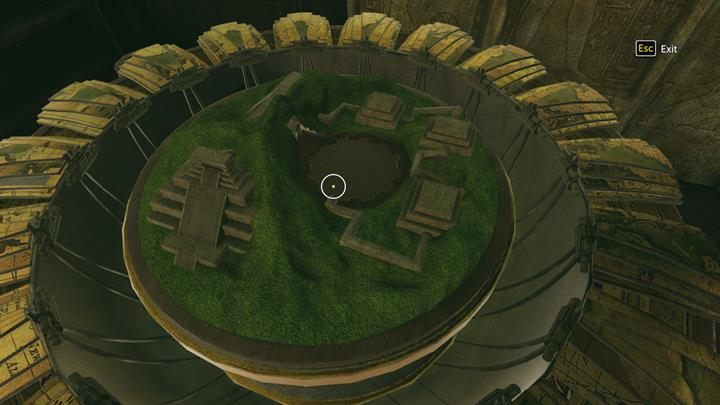 Z pomocą wyobraźni, Holmes odtworzy wydarzenia w świątyni - Rekonstrukcja wydarzeń w świątyni | Studium w zieleni - Sherlock Holmes: The Devils Daughter - poradnik do gry