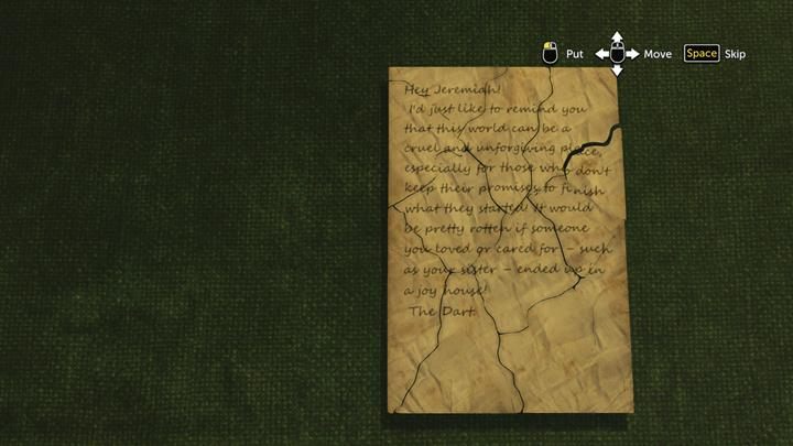 Złóż list w całość - Baker street i dom Jeramiaha | Niesława | Sherlock Holmes The Devils Daughter - Sherlock Holmes: The Devils Daughter - poradnik do gry