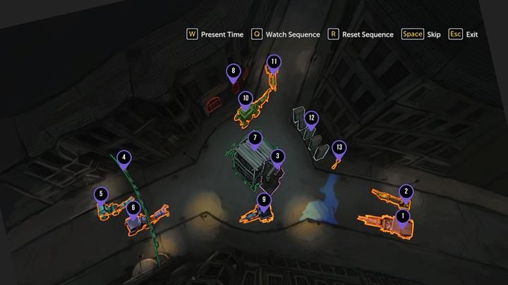 Oto jeden z wariantów rekonstrukcji wypadku - Śledztwo | Reakcja łańcuchowa | Sherlock Holmes The Devils Daughter - Sherlock Holmes: The Devils Daughter - poradnik do gry