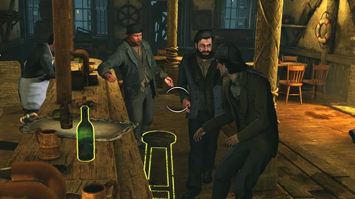 Musisz wyratować Orsona z opresji - Tawerna zielony smok | Niesława | Sherlock Holmes The Devils Daughter - Sherlock Holmes: The Devils Daughter - poradnik do gry