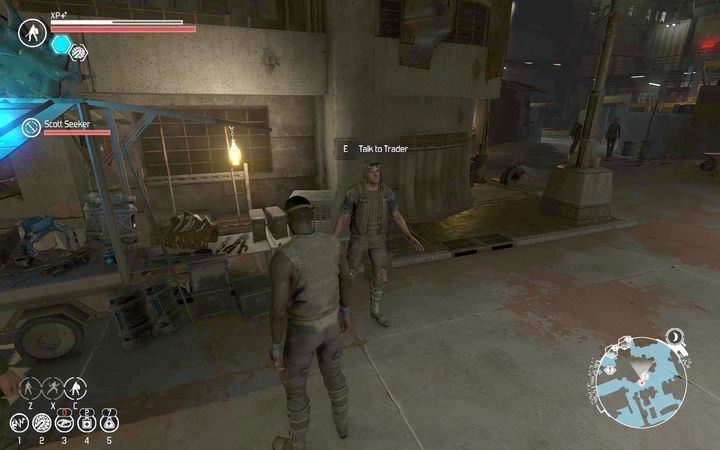 Jeden z lokalnych handlarzy podzieli się tym, co wie. - Slumsy | Zadania poboczne | The Technomancer - The Technomancer - poradnik do gry