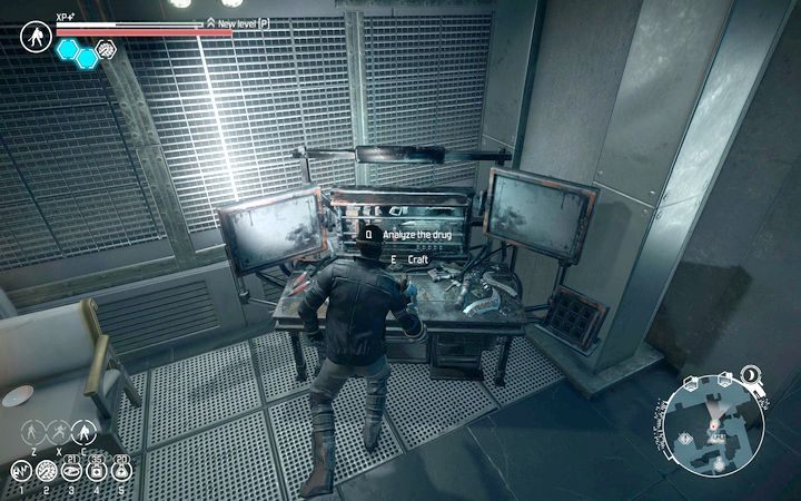 Możesz samodzielnie przeanalizować próbkę, jeśli posiadasz umiejętność Tworzenie. - Slumsy | Zadania poboczne | The Technomancer - The Technomancer - poradnik do gry