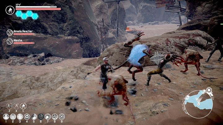 Strażnik może wykorzystać Potężny atak, by przebić się przez wroga trzymającego gardę. - Umiejętności | Klasy, atrybuty, talenty i umiejętności | The Technomancer - The Technomancer - poradnik do gry