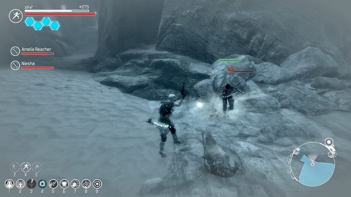 Wybuchowy strzał może powalić nawet najpotężniejszych przeciwników lub choć trochę ich odsunąć od ciebie. - Umiejętności | Klasy, atrybuty, talenty i umiejętności | The Technomancer - The Technomancer - poradnik do gry