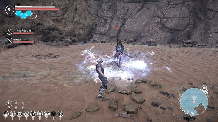 Elektryczna burza to najsilniejszy dostępny atak technomanty rażący z powalającą siłą wielu przeciwników jednocześnie. - Umiejętności | Klasy, atrybuty, talenty i umiejętności | The Technomancer - The Technomancer - poradnik do gry