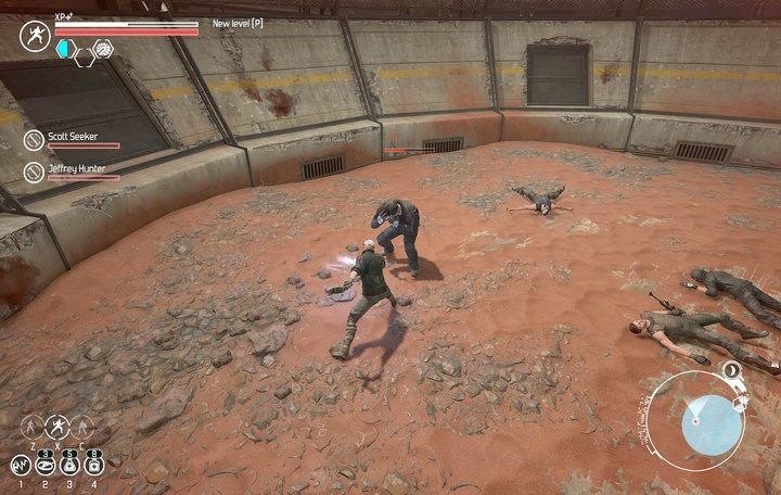 Większego przeciwnika zostaw sobie na koniec - łatwo uniknąć jego ataków, a pomoże on ci rozprawić się z jego pobratymcami. - Mistrz areny | Zadania poboczne | The Technomancer - The Technomancer - poradnik do gry