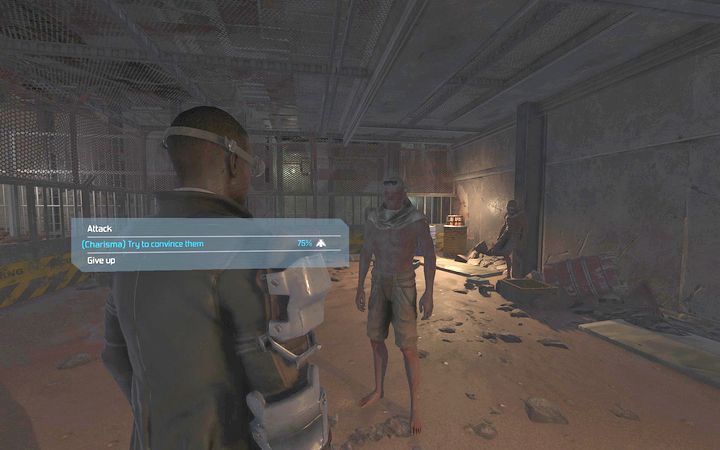 Możesz próbować załagodzić spory lub po prostu ich pobić. - Walka o Pełnię | Rozdział 1 | The Technomancer - The Technomancer - poradnik do gry