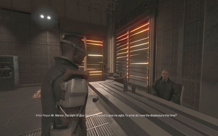 Anton Szelma - negocjuj z nim uwolnienie handlarzy. - Szukając Ziemi | Rozdział 1 | The Technomancer - The Technomancer - poradnik do gry