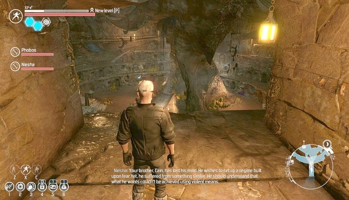 Z krawędzi od wschodu również zeskoczysz na place, brama to nie jedyna droga. - Bezpieczna przystań | Rozdział 3 | The Technomancer - The Technomancer - poradnik do gry