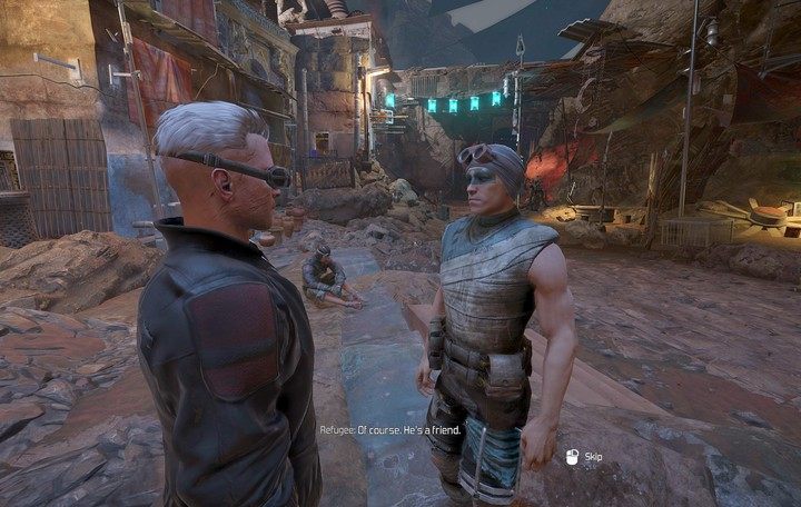 Chorzy uchodźcy - będą dla ciebie źródłem dalszych informacji. - Karawanseraj | Zadania poboczne | The Technomancer - The Technomancer - poradnik do gry