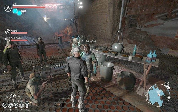 Porozmawiaj z kucharzem, byś mógł sprawdzić zawartość jego zupy. - Karawanseraj | Zadania poboczne | The Technomancer - The Technomancer - poradnik do gry