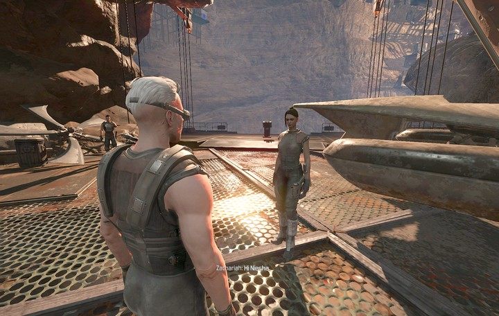 Porozmawiaj z Nieshą w Noctis. - Karawanseraj | Zadania poboczne | The Technomancer - The Technomancer - poradnik do gry