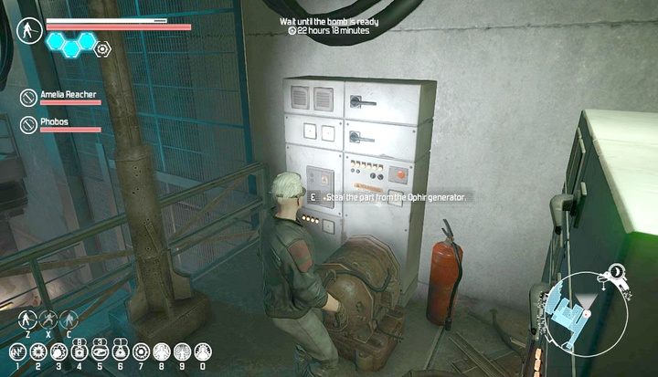 Jeden z generatorów w Ophirze - Dolina mutantów | Zadania poboczne | The Technomancer - The Technomancer - poradnik do gry