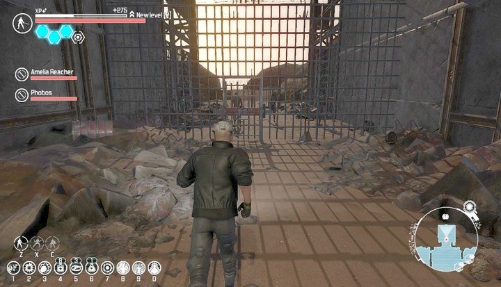 Mutanci przetrzymywani są za kratą z widokiem na Słońce. - Dolina mutantów | Zadania poboczne | The Technomancer - The Technomancer - poradnik do gry