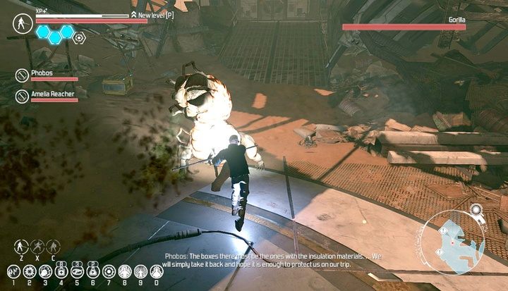 Kolejnych dwóch skrzynek broni niestety Gorilla - Szukając Ziemi | Rozdział 3 | The Technomancer - The Technomancer - poradnik do gry