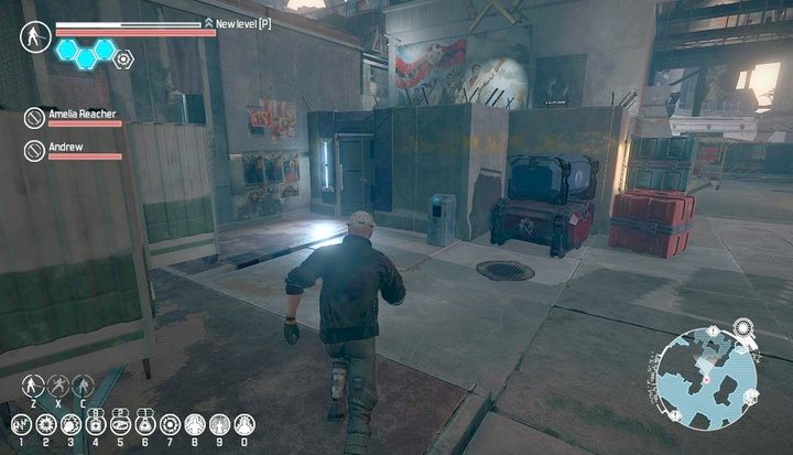 Wejście do kryjówki alfonsa na Giełdzie. - Upadek przy pracy | Rozdział 3 | The Technomancer - The Technomancer - poradnik do gry