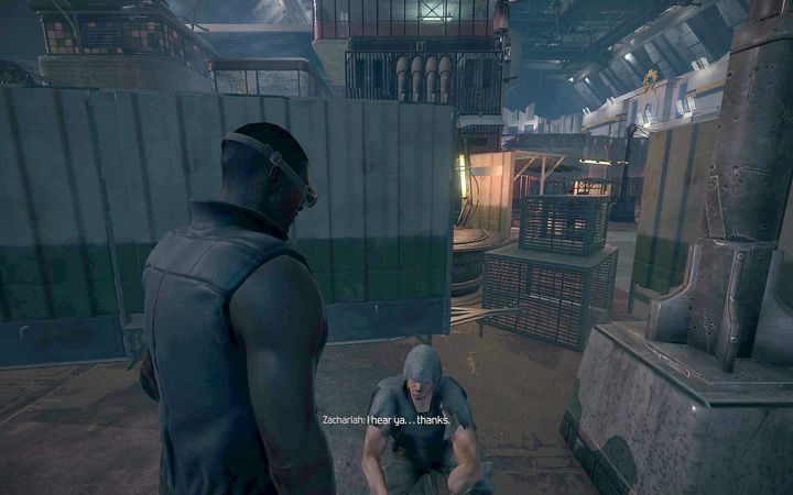 Jednego z żebraków odnajdziesz nieopodal, nie są jednak zbyt rozmowni. - Giełda | Zadania poboczne | The Technomancer - The Technomancer - poradnik do gry