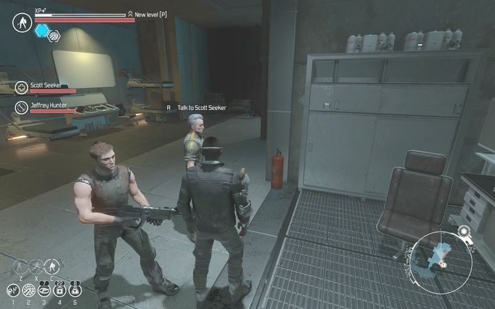 Po zdaniu raportu kwatermistrzowi porozmawiaj ze Scottem i idźcie do jego placówki. - Giełda | Zadania poboczne | The Technomancer - The Technomancer - poradnik do gry