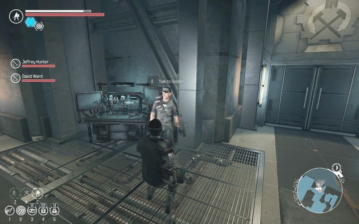 Żołnierz koło warsztatu jest jednym z podejrzanych - przepytaj go. - Giełda | Zadania poboczne | The Technomancer - The Technomancer - poradnik do gry