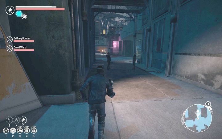 Po wyjściu z koszarów kierując się na plac dostrzeżesz uzbrojonych żołnierzy. - Giełda | Zadania poboczne | The Technomancer - The Technomancer - poradnik do gry