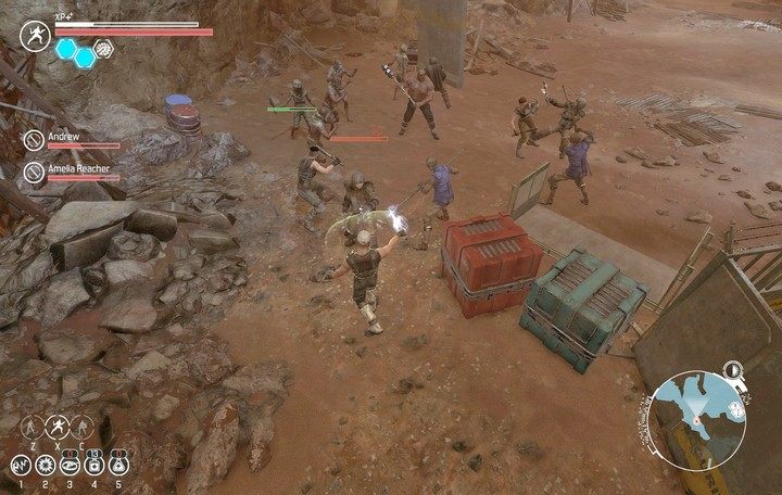 Po eliminacji wszystkich wrogich technomantów, wróć tą samą drogą do łazika. - Pod rozkazami Kupieckiego Księcia | Rozdział 2 | The Technomancer - The Technomancer - poradnik do gry