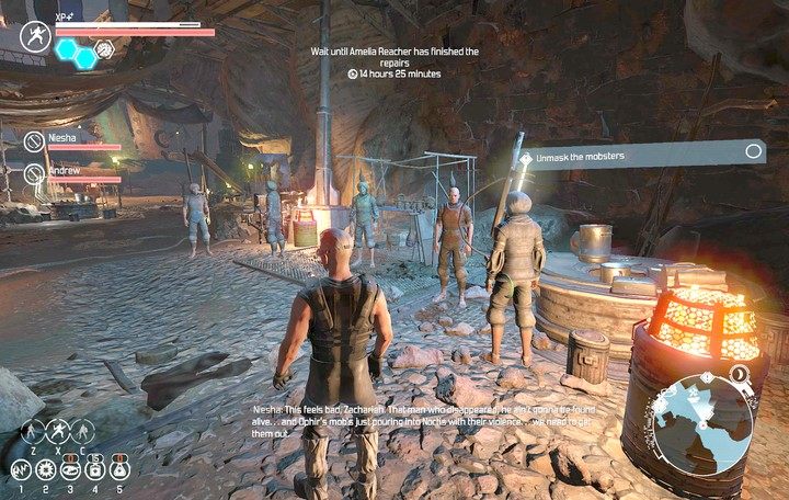 Porozmawiaj z bandytami grzecznie lub spuść im lanie. - Pod rozkazami Kupieckiego Księcia | Rozdział 2 | The Technomancer - The Technomancer - poradnik do gry