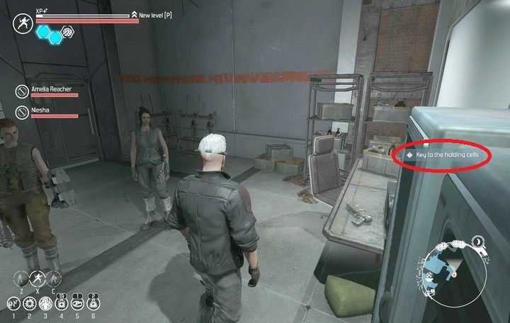 Klucz do cel znajdziesz w wielu szafkach oraz przy obalonych przeciwnikach. - Szukając Ziemi | Rozdział 2 | The Technomancer - The Technomancer - poradnik do gry